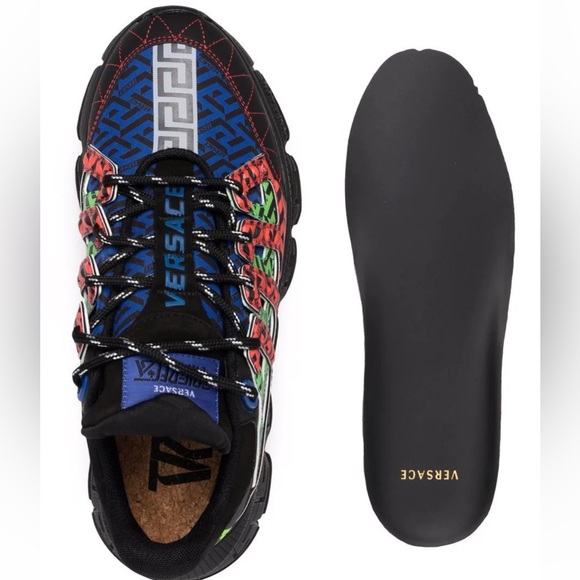 Versace Trigeca low top sneakers NWT 39.5 - Picture 5 of 12